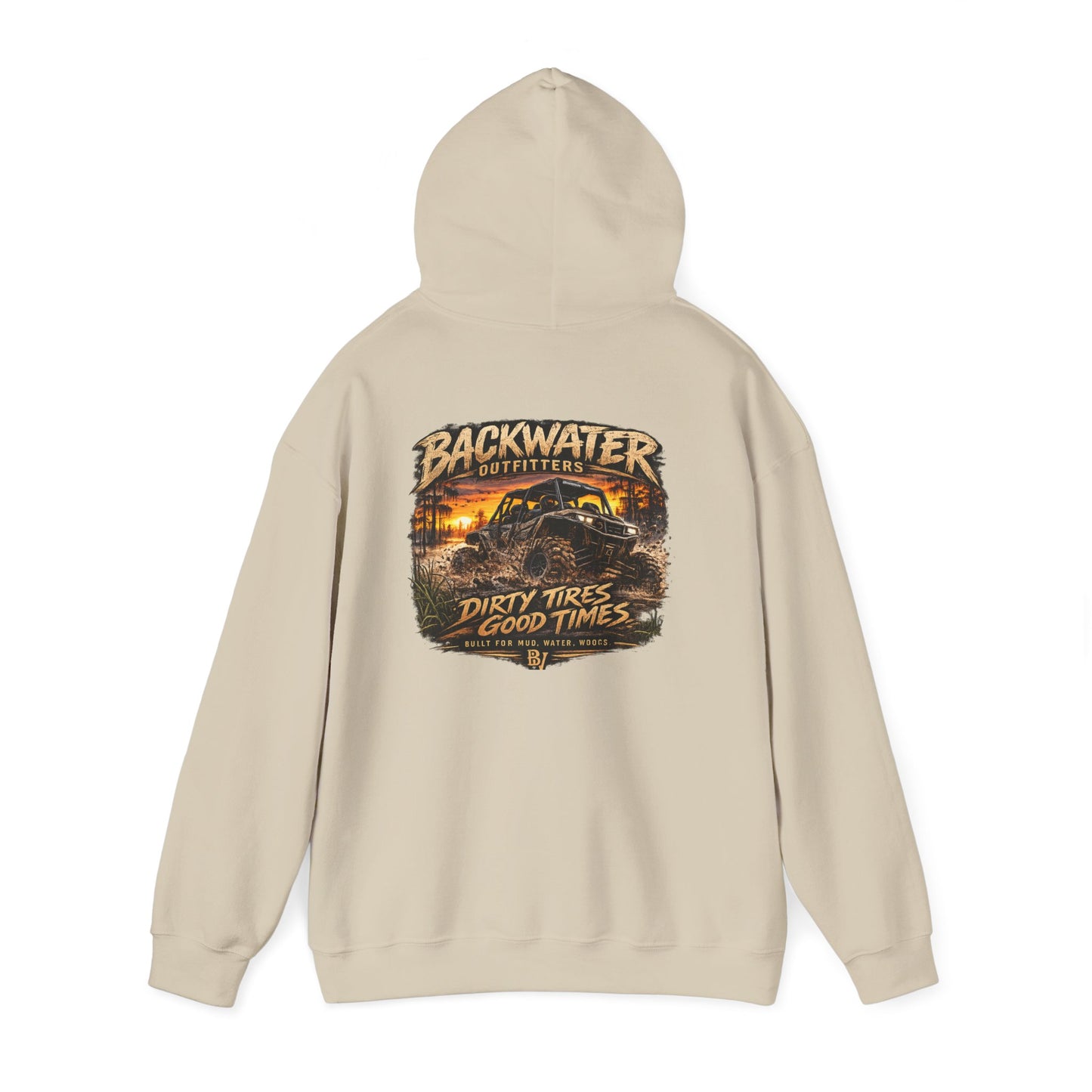 Backwater Outfitters 'Dirty Tires, Good Times' Hoodie