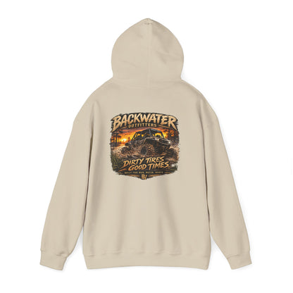 Backwater Outfitters 'Dirty Tires, Good Times' Hoodie