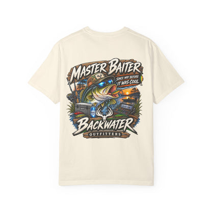Master Baiter Backwater Outfitters Fishing T-Shirt