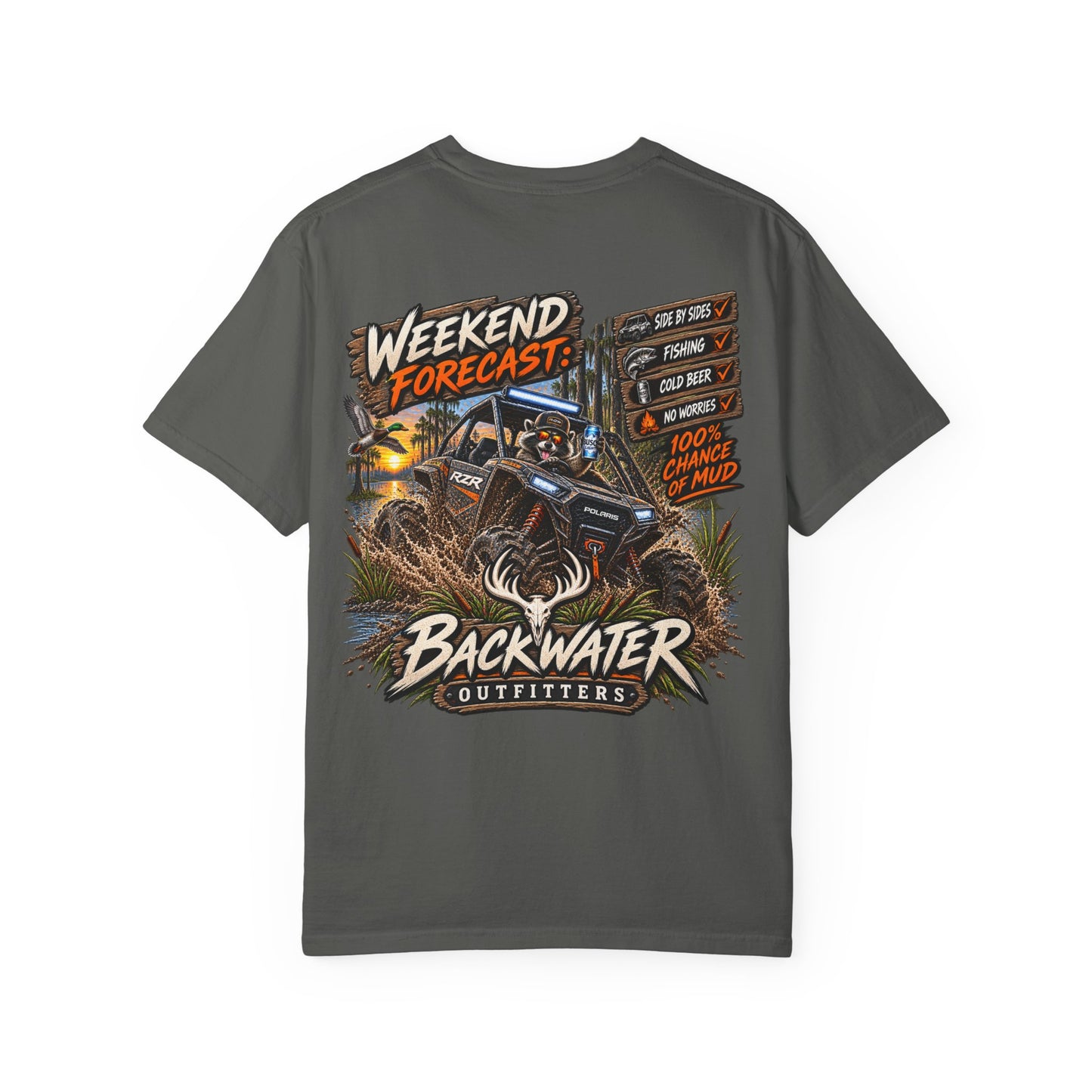 Backwater Outfitters "Weekend Forecast" T-Shirt