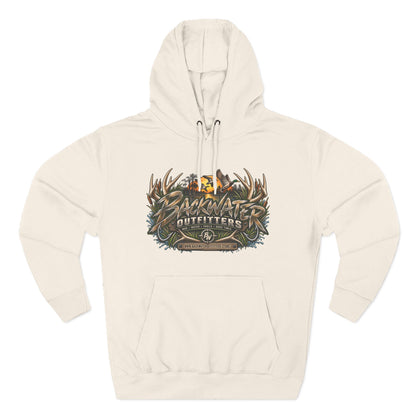 Backwater Outfitters Hoodie — Off‑Road Adventure Fleece Pullover Printify
