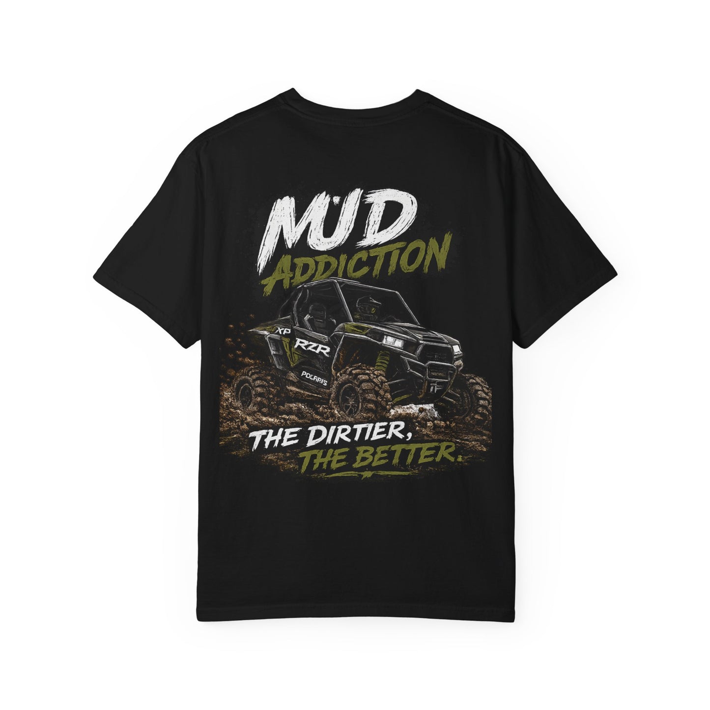 Backwater Outfitters Sunset Canoe T-Shirt — "Built for Mud. Water. Woods."