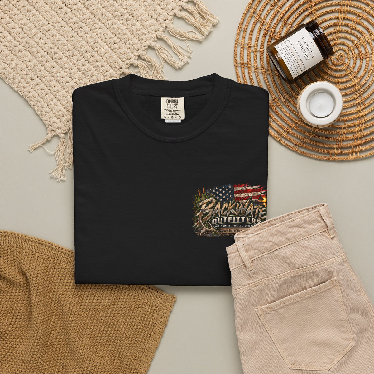 Off-Road UTV Graphic T-Shirt — "Backwater Outfitters" Adventure Tee