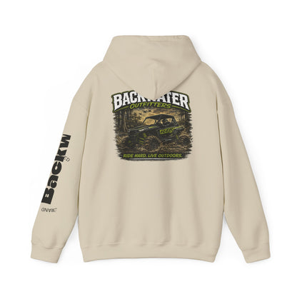 Backwater Outfitters Hoodie – Off‑Road UTV Adventure Sweatshirt