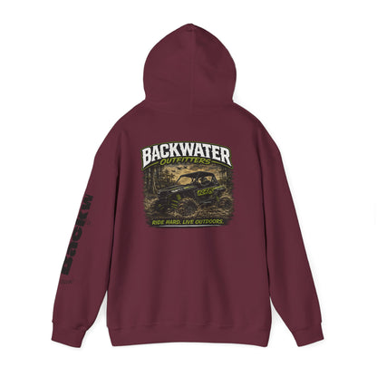 Backwater Outfitters Hoodie – Off‑Road UTV Adventure Sweatshirt