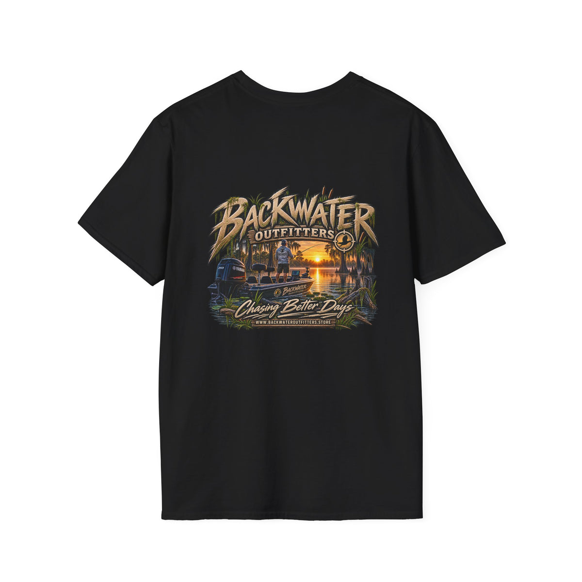 Backwater Outfitters Chasing Better Days T-Shirt