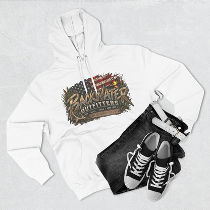 Backwater Outfitters Off-Road Hoodie — American Flag & UTV Graphic Printify