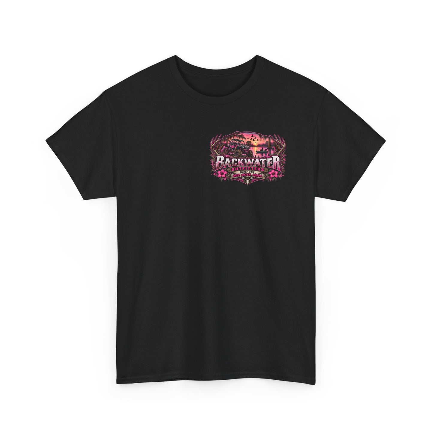 Backwater Outfitters T-Shirt — Fishing & Outdoors Graphic Tee