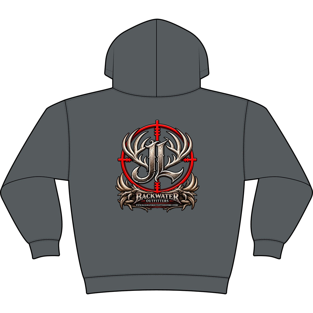 Huntmaster Target Crest Hoodie Printify