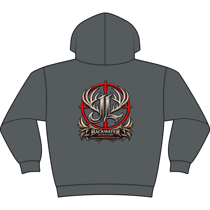 Huntmaster Target Crest Hoodie Printify