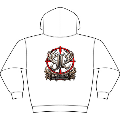 Huntmaster Target Crest Hoodie Printify