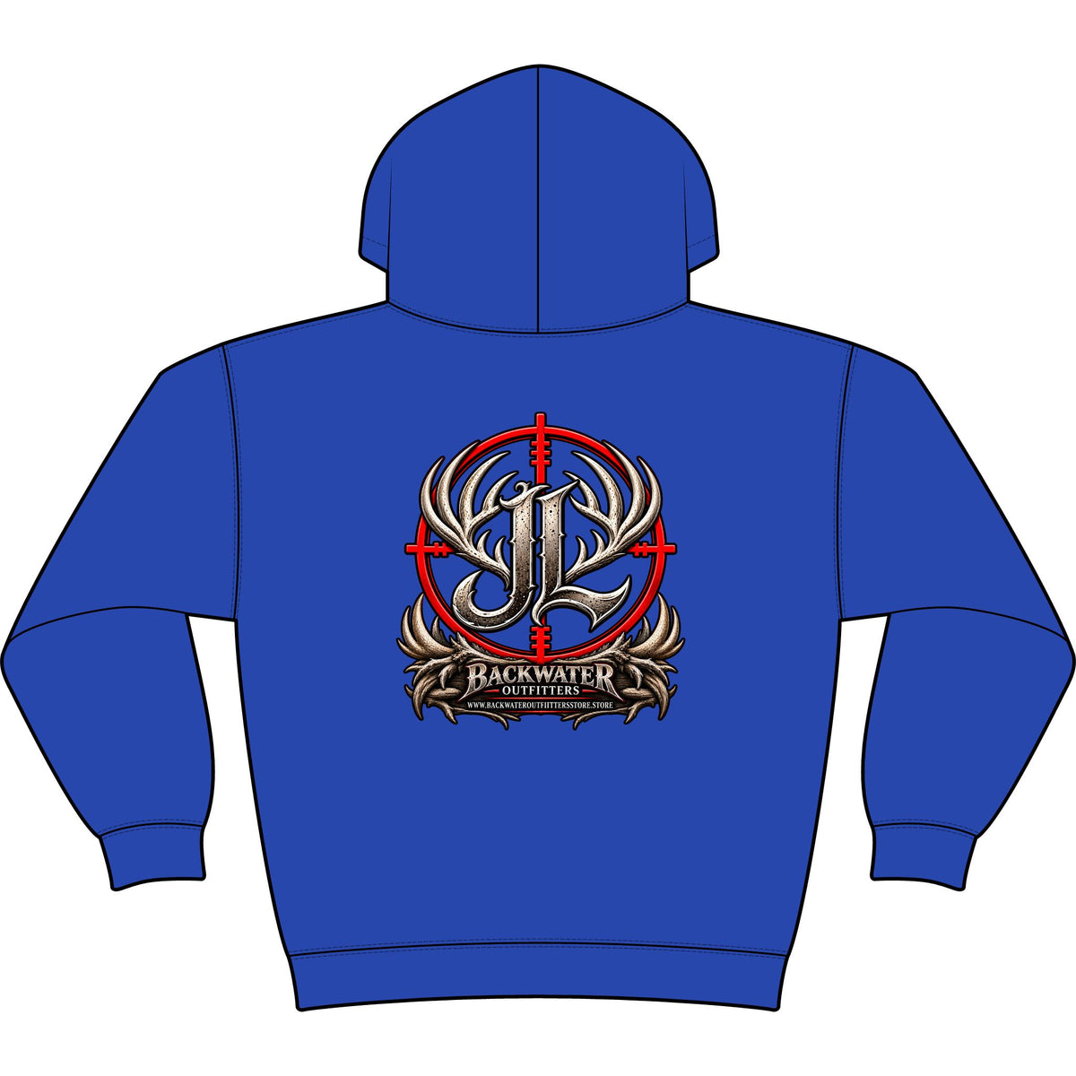 Huntmaster Target Crest Hoodie Printify