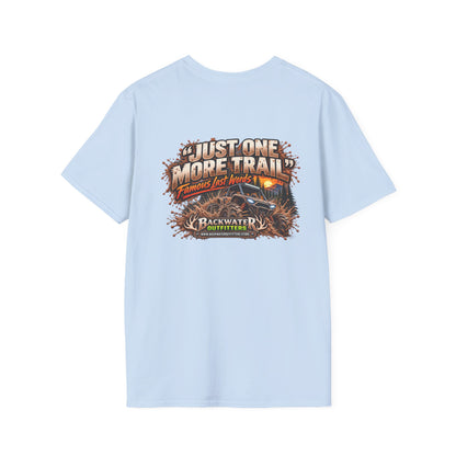 Buggy Backwater Outfitters Just One More Trail Trail T Shirt