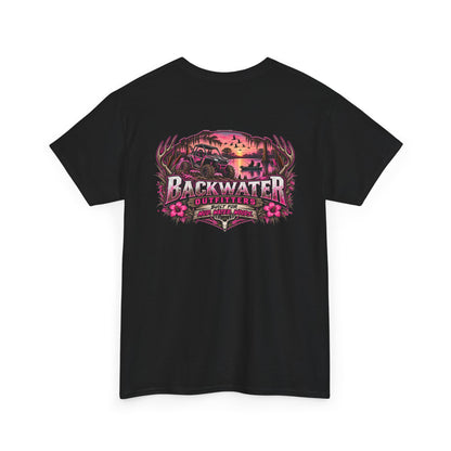 Backwater Sunset Tee — Coastal Fishing & Outdoors Graphic T-Shirt