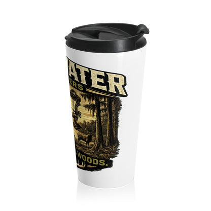 Blackwater Outfitters Stainless Steel Travel Mug — Fishing & Hunting Adventure Tumbler