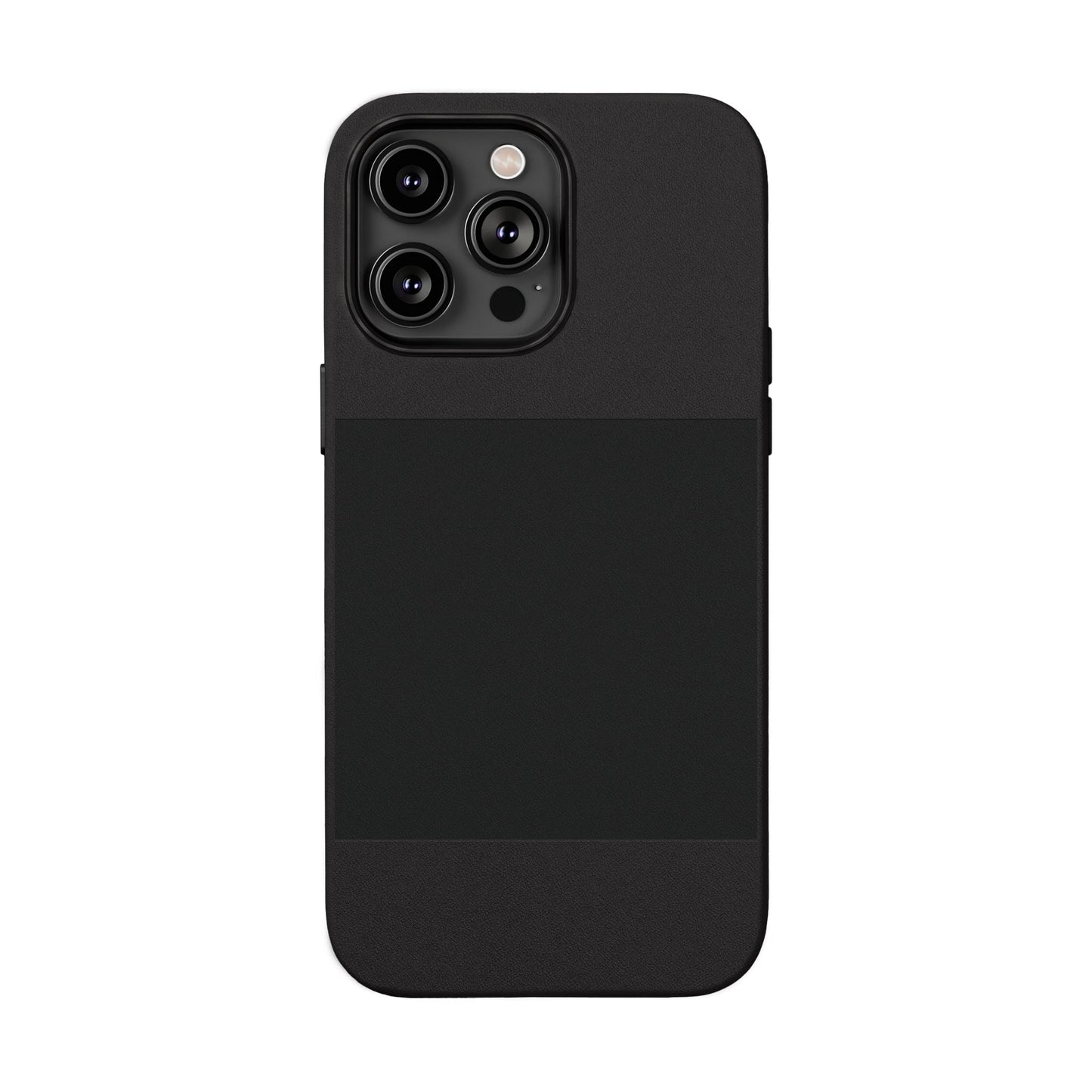 Engravable PU Leather Phone Case — Customizable Slim Protective Cover