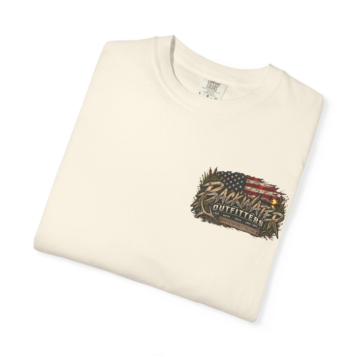Backwater Outfitters American Flag T-Shirt