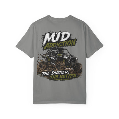 Backwater Outfitters Sunset Canoe T-Shirt — "Built for Mud. Water. Woods."