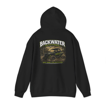 Backwater Outfitters Hoodie – Off‑Road UTV Adventure Sweatshirt