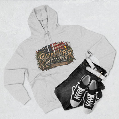 Backwater Outfitters Off-Road Hoodie — American Flag & UTV Graphic Printify