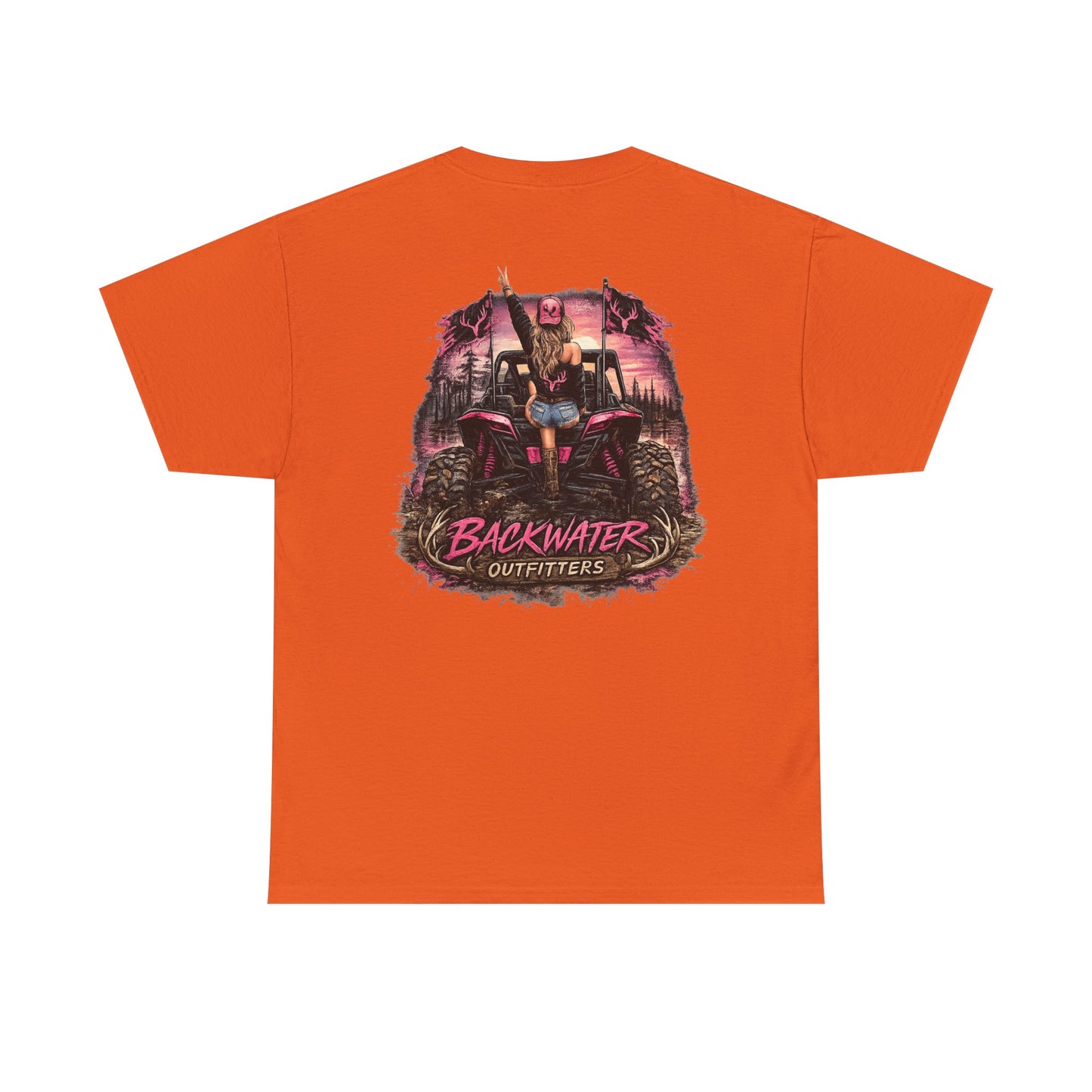 Backwater Outfitters T-Shirt — Fishing & Outdoors Graphic Tee