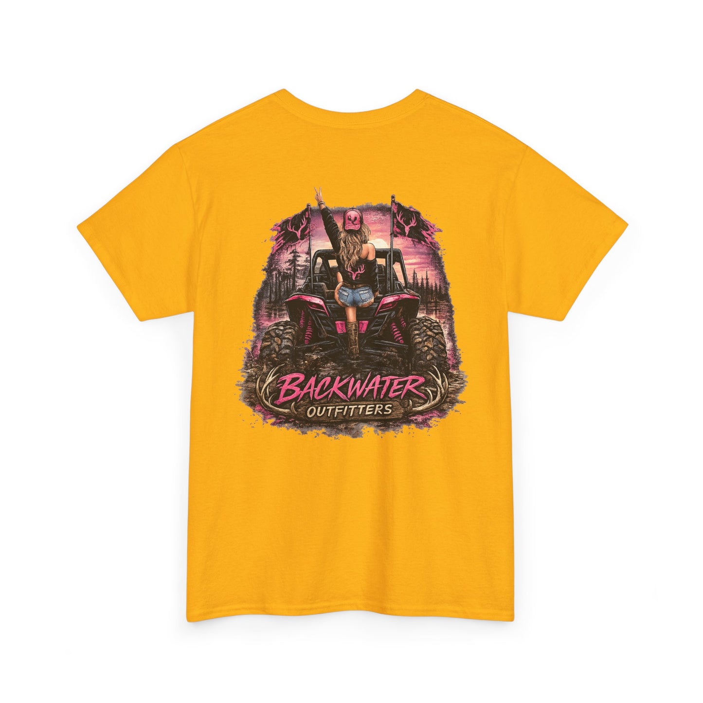 Backwater Outfitters T-Shirt — Fishing & Outdoors Graphic Tee
