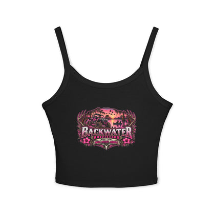 Backwater Outfitters Floral Sunset Tank