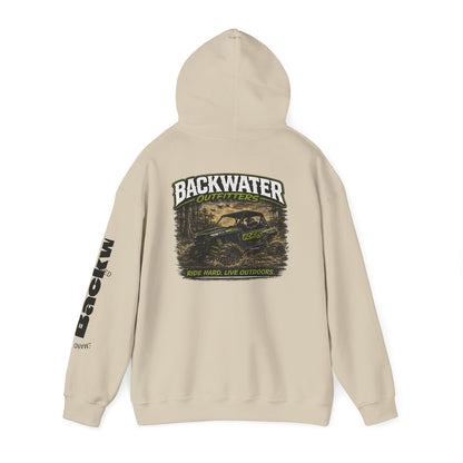 Backwater Outfitters Hoodie – Off‑Road UTV Adventure Sweatshirt