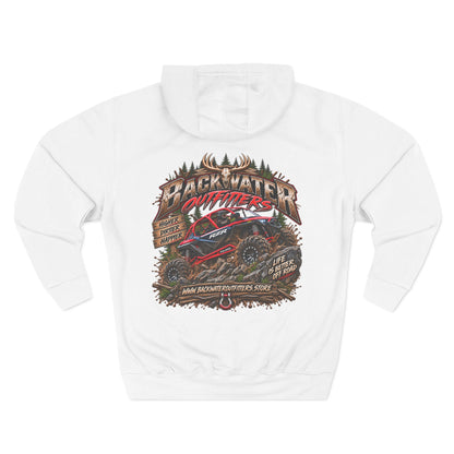Backwater Outfitters Off-Road Hoodie — American Flag & UTV Graphic Printify