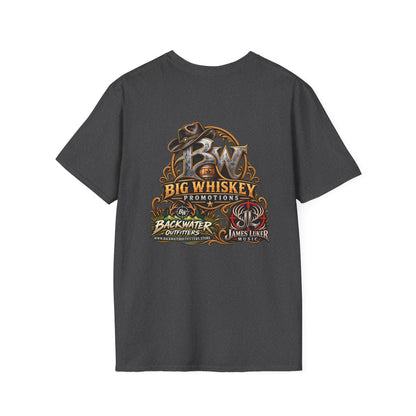 Big Whiskey Promotions T-Shirt — James Luker x Backwater Outfitters