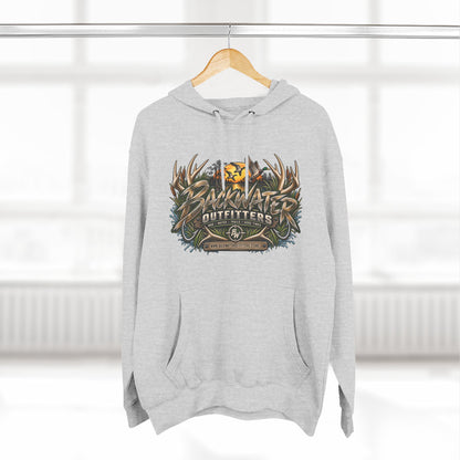 Backwater Outfitters Hoodie — Off‑Road Adventure Fleece Pullover