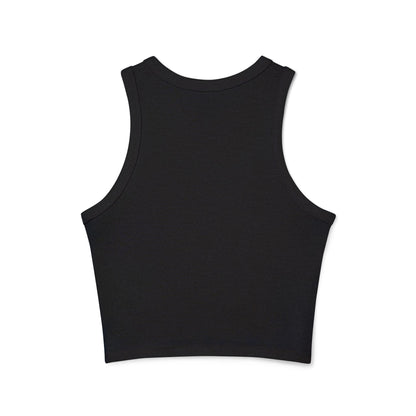 Backwater Outfitters Fish Hunt Ride Tank — Women's Graphic Racer Crop Top