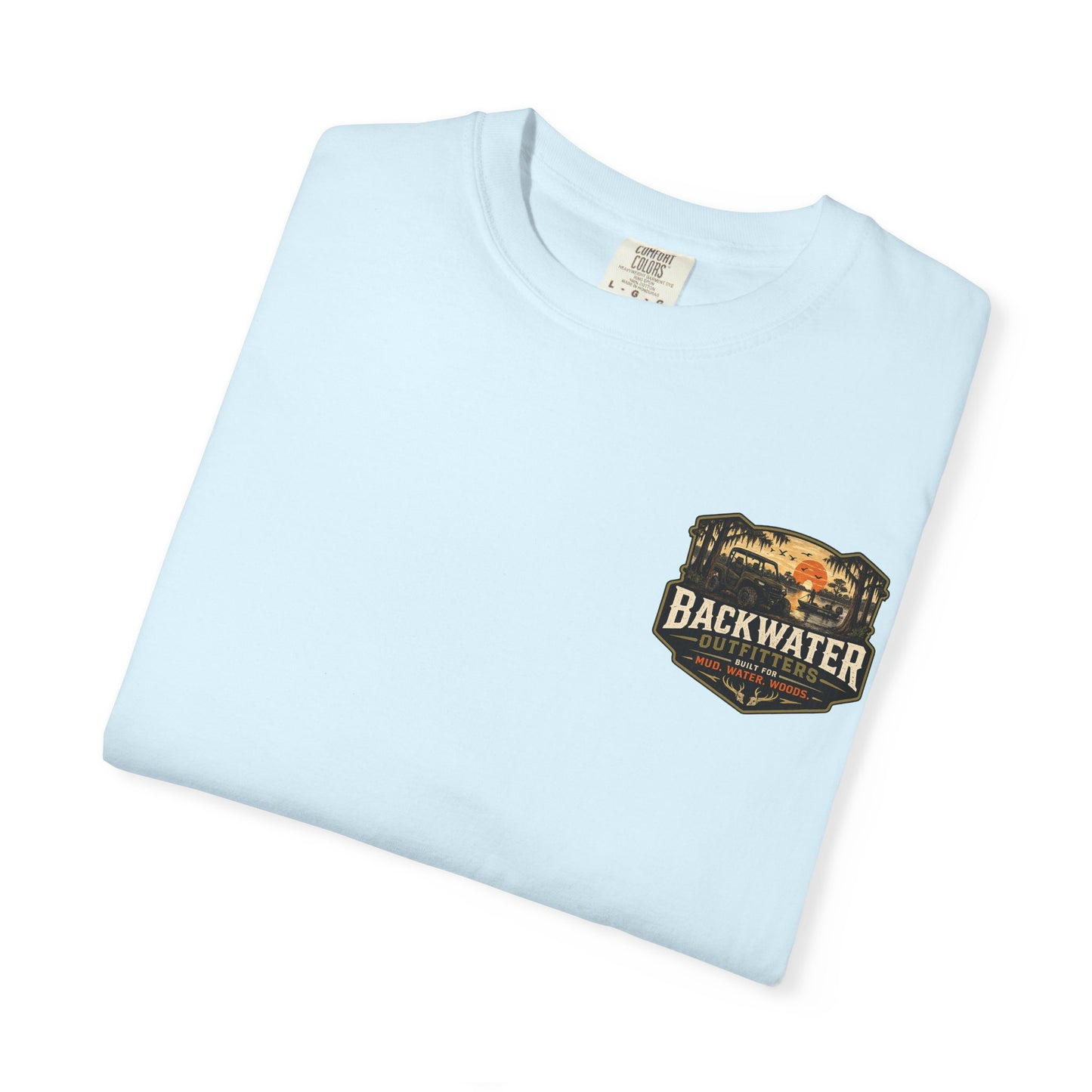 Backwater Outfitters 'Dirty Tires, Good Times' T-Shirt