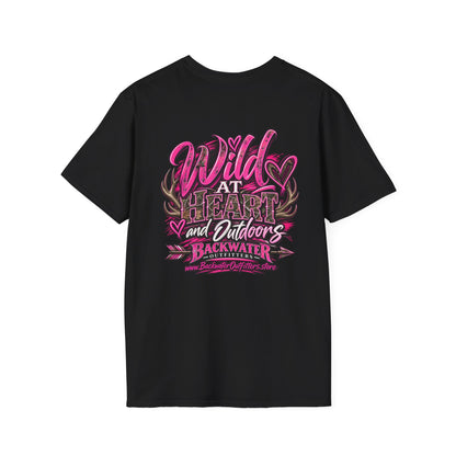 Women Wild at Heart Outdoor Backwater Graphic T-Shirt