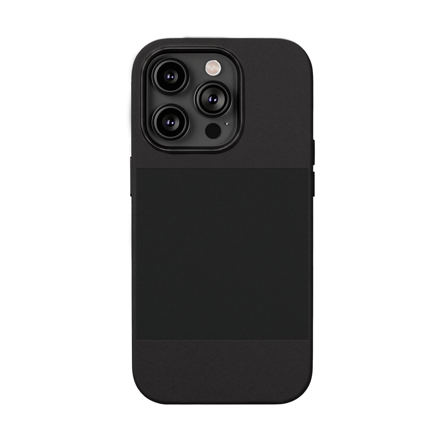 Engravable PU Leather Phone Case — Customizable Slim Protective Cover