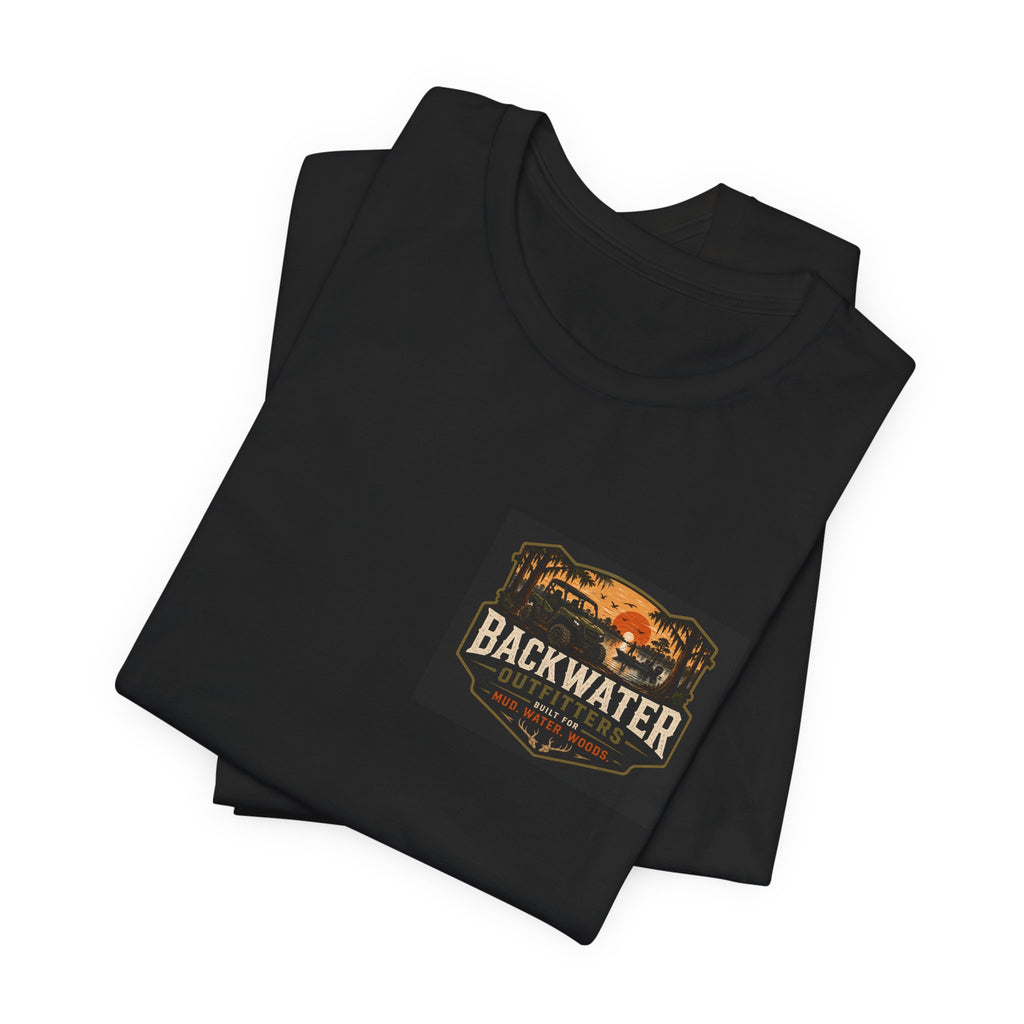 Backwater Outfitters Off‑Road Tee — "Dirty Tires Good Times" Adventure T‑Shirt