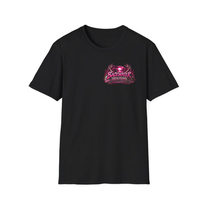 Women Backwater Outfitters "Pretty Tough" Fishing T-Shirt Printify