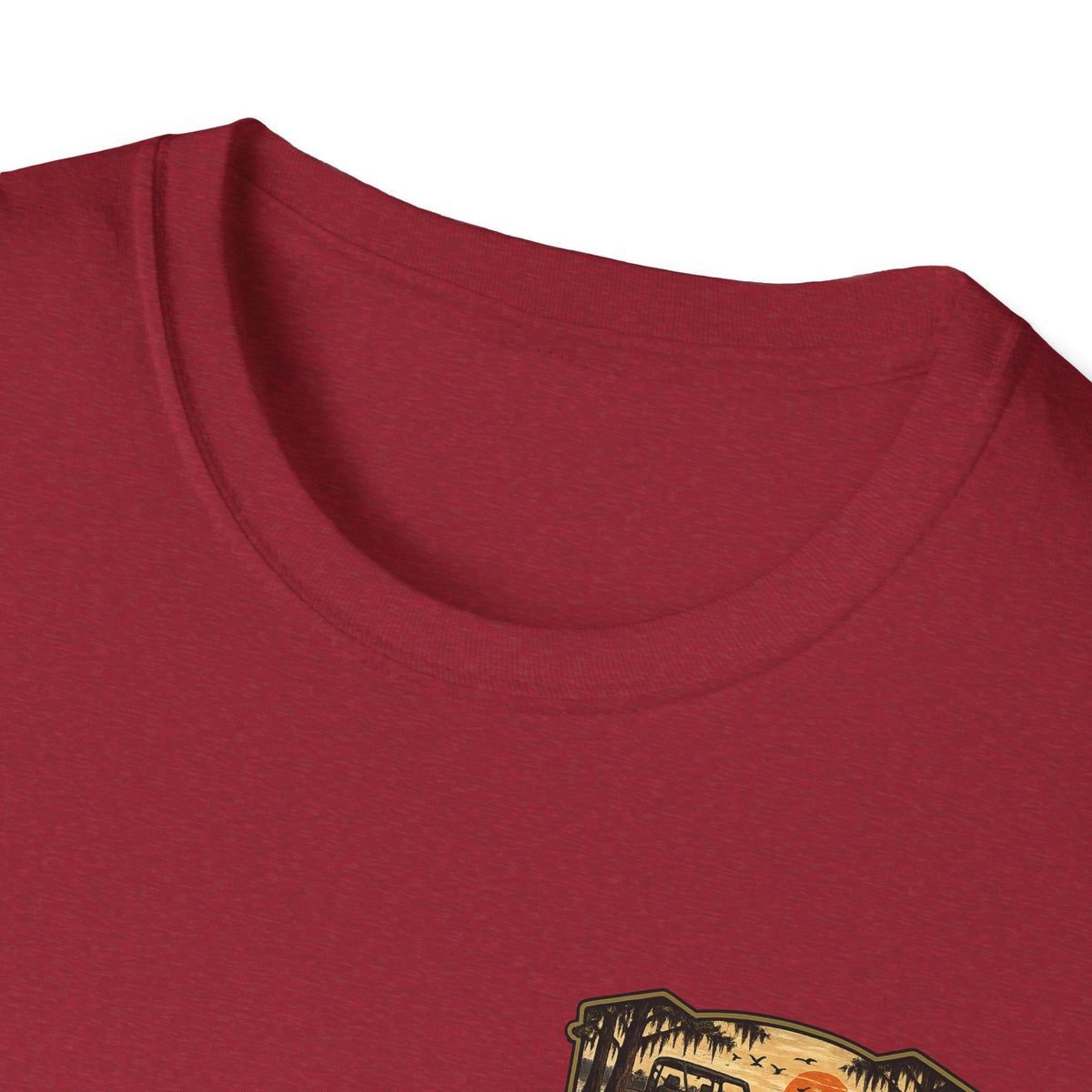 Backwater Outfitters Buggy T-Shirt — Vintage Sunset Fishing & Outdoors Tee