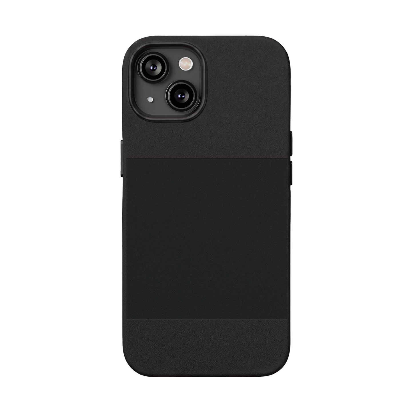 Engravable PU Leather Phone Case — Customizable Slim Protective Cover