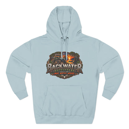 Backwater Outfitters Off-Road Hoodie – "Life's Better in the Backwoods" Graphic