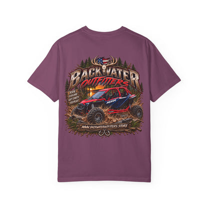Off-Road UTV Graphic T-Shirt — "Backwater Outfitters" Adventure Tee