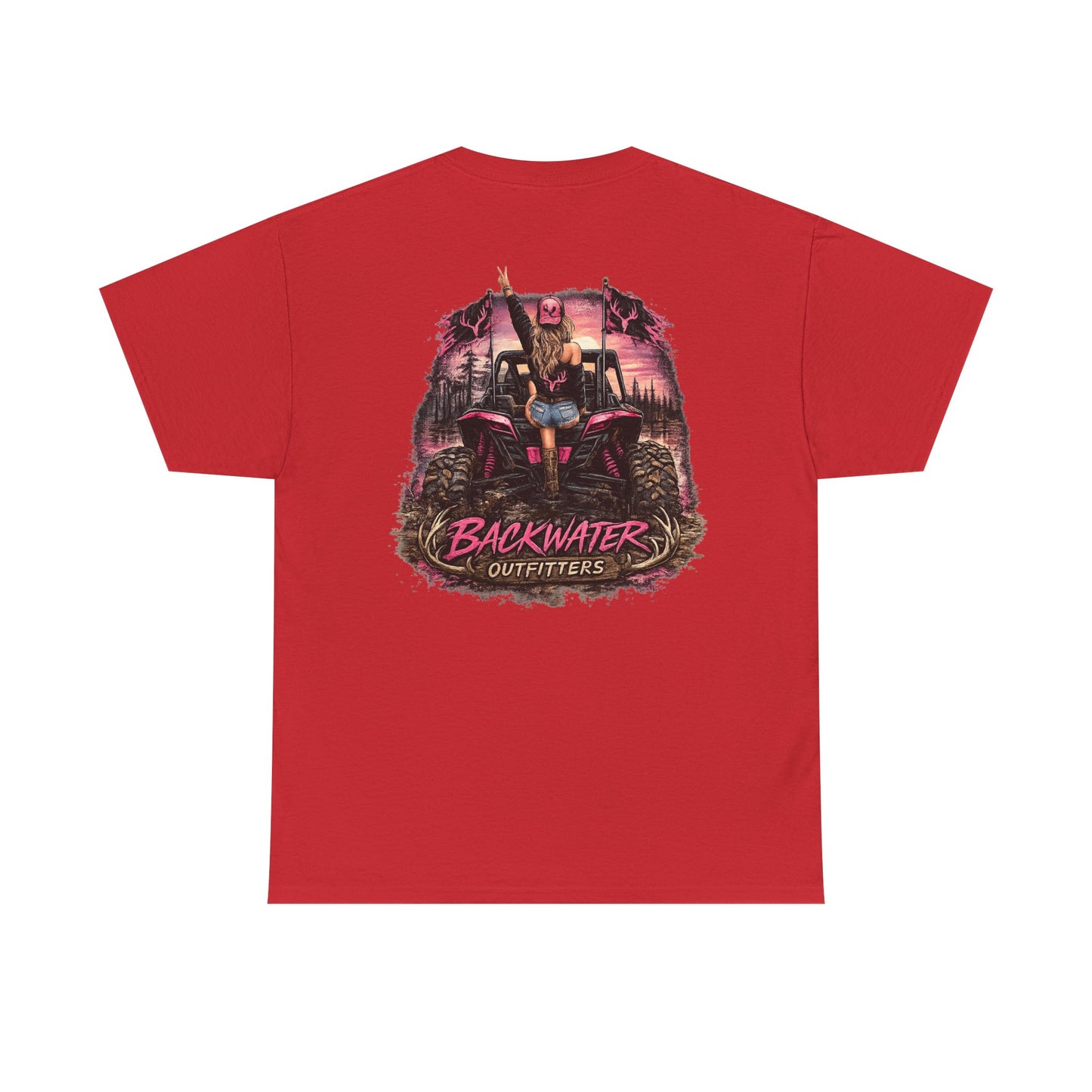 Backwater Outfitters T-Shirt — Fishing & Outdoors Graphic Tee