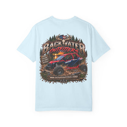 Off-Road UTV Graphic T-Shirt — "Backwater Outfitters" Adventure Tee