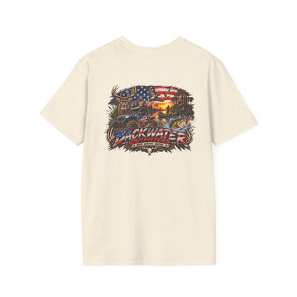 Delawareer Vintage American Flag T-Shirt