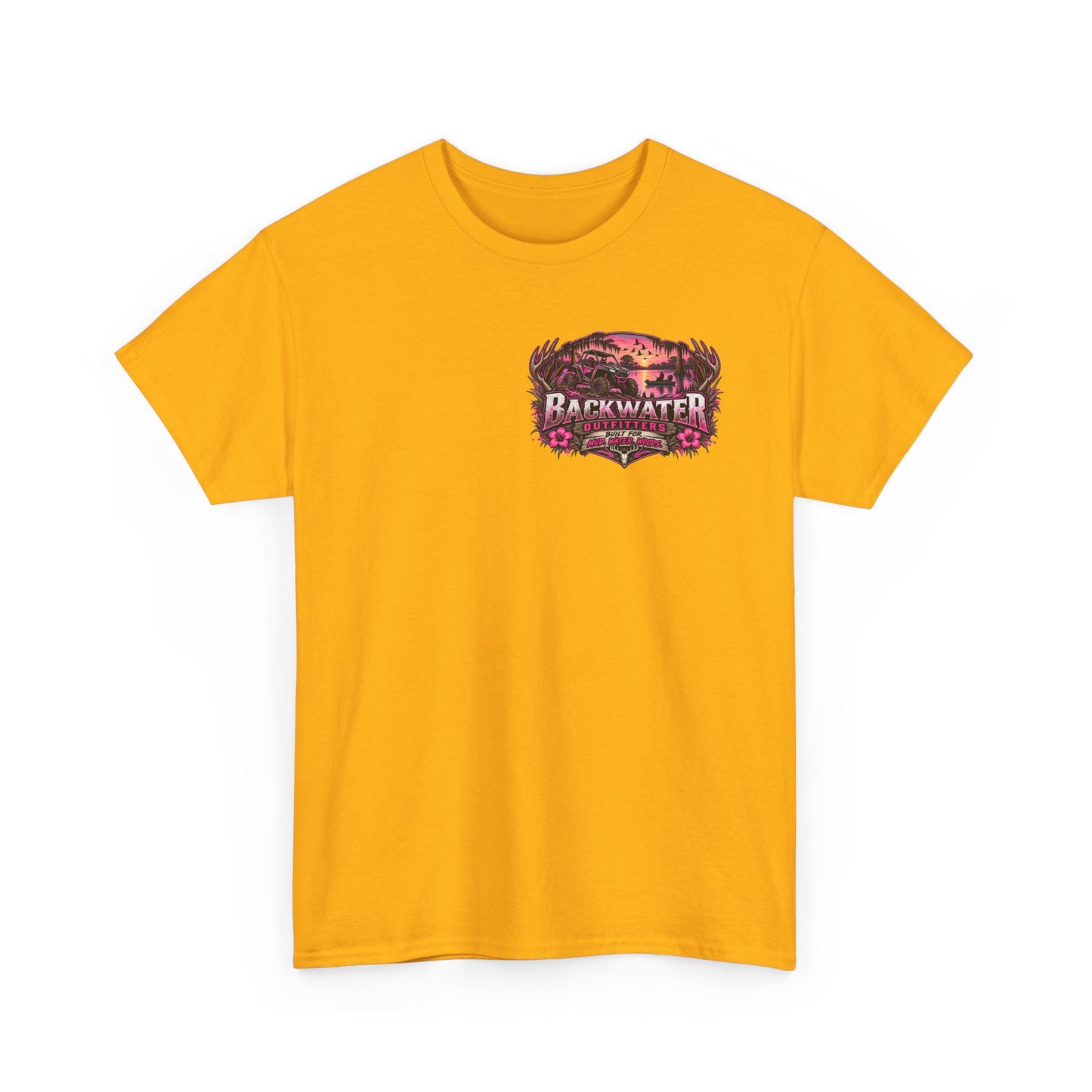 Backwater Outfitters T-Shirt — Fishing & Outdoors Graphic Tee