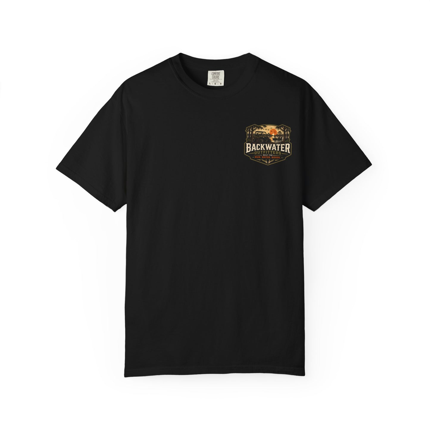 Backwater Outfitters 'Dirty Tires, Good Times' T-Shirt