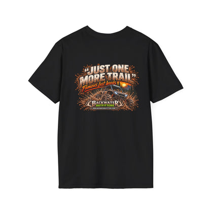 Buggy Backwater Outfitters Just One More Trail Trail T Shirt