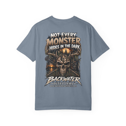 Not Every Monster Hides in the Dark Backwater Outfitters Graphic T-Shirt