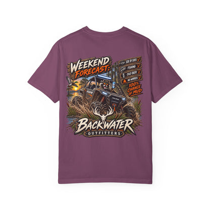 Backwater Outfitters "Weekend Forecast" T-Shirt