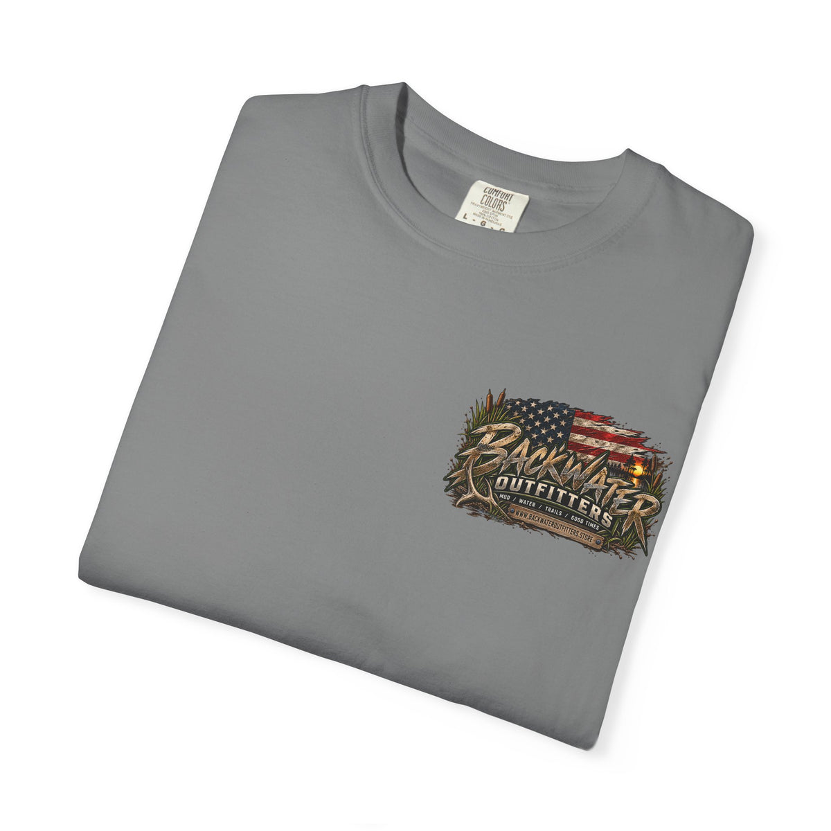 Backwater Outfitters American Flag T-Shirt